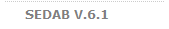 SEDAB V.6.1